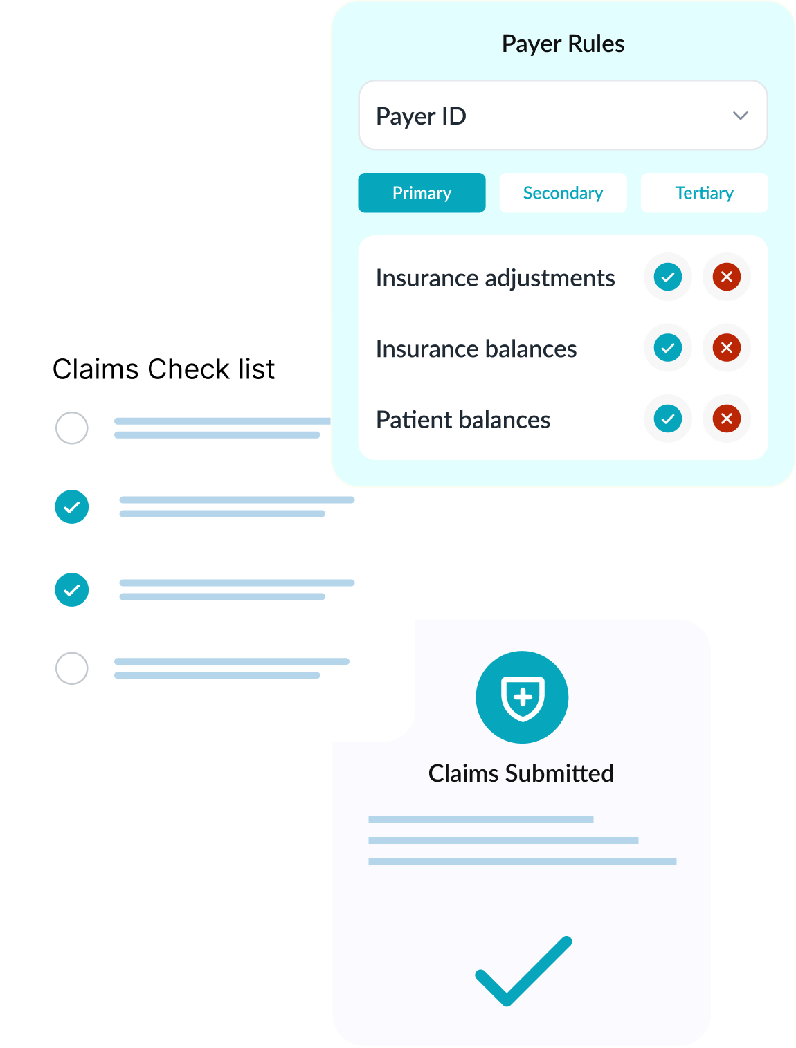 Claims Processing Illustration
